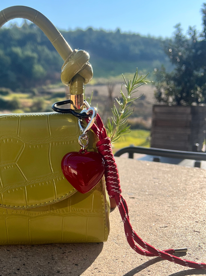 Heart Strings Charm