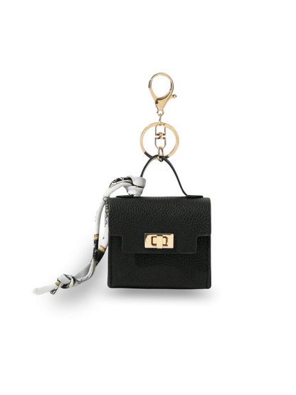Black Coin Purse Charm